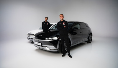 Sondermodell Hyundai Ioniq 5 für Eintracht-Fans