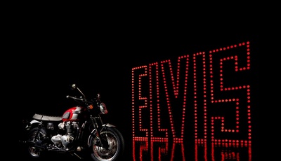 Triumph T 120 Elvis Presley Special Edition: Lang lebe der König