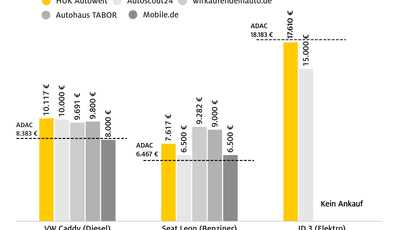 Gebrauchte Elektroautos schwer vermittelbar