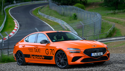 Genesis-Taxi auf der Nordschleife