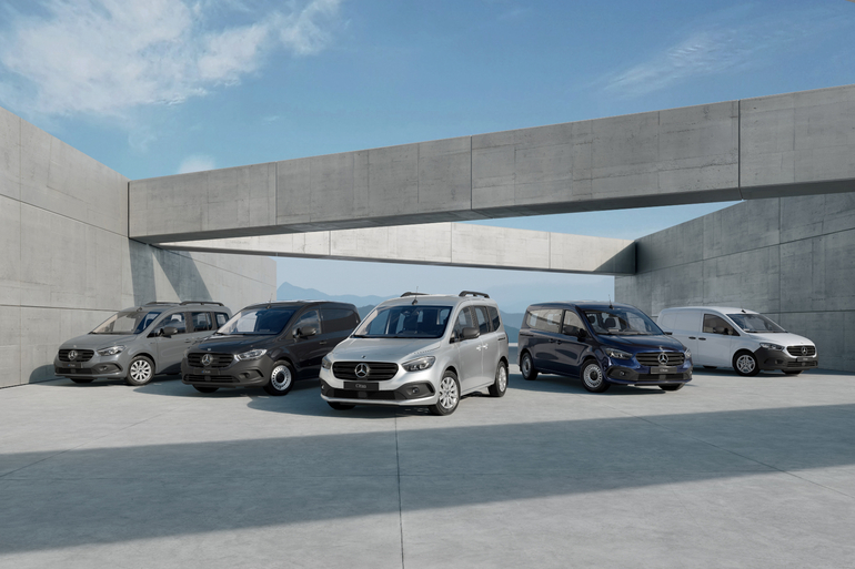 Kleine Mercedes-Vans aufgewertet