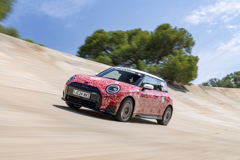 Mini John Cooper Works E Prototyp: Ersteinsatz in Goodwood