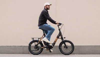 Kompakt-Pedelec MyBoo Jamasi - Bambus-Bike im Kleinformat 