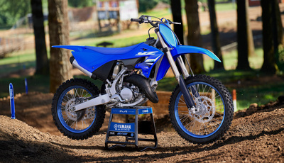 Yamaha beim Off-Road-Motorradrennsport
