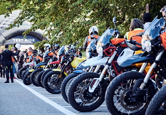 Moto Guzzi Fan-Treffen in Mandello del Lario