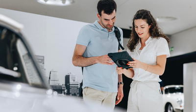 Schnitzeljagd im Porsche-Museum