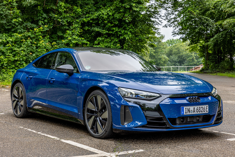 Eine letzte Ausfahrt im Audi RS e-tron GT Vorfacelift