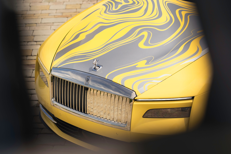 Rolls-Royce Spectre wie ein Signal
