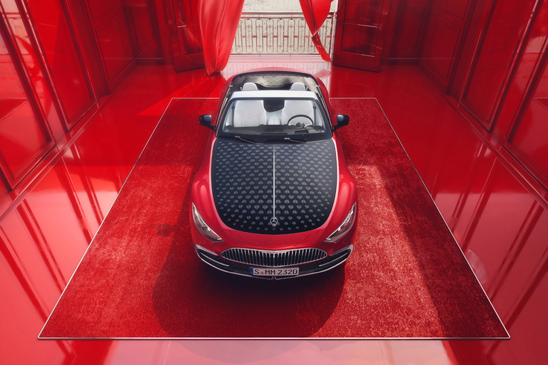Luftiger Luxus im Mercedes-Maybach SL Monogram