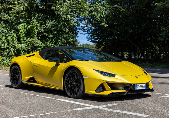 Lamborghini Huracan Evo Spyder im Test