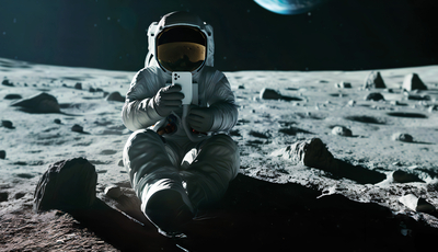 Online-Leasing auf dem Mond