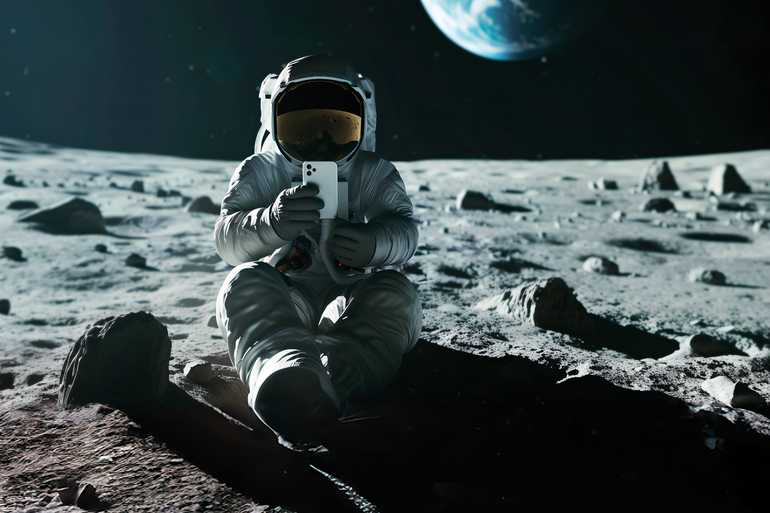 Online-Leasing auf dem Mond