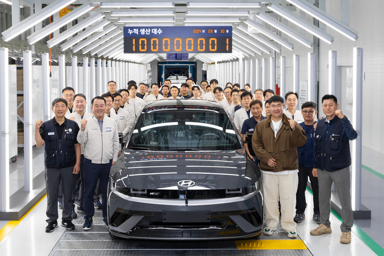 Hyundai produziert weltweit 100 Millionen Fahrzeuge Hyundai produziert weltweit 100 Millionen Fahrzeuge