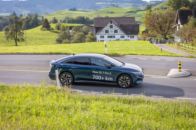 Reichweitenkönig VW ID.7 Pro S