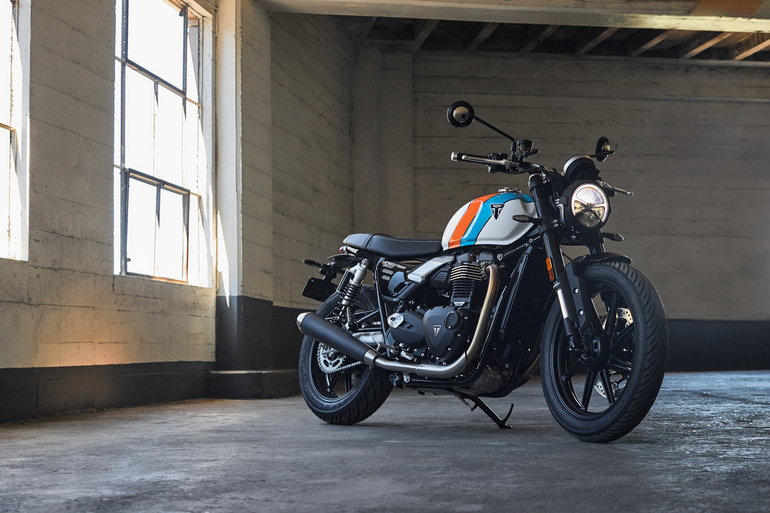Sportliche Triumph Speed Twin 900