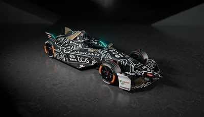 Neuer Jaguar I-Type 7 bei der Formel E