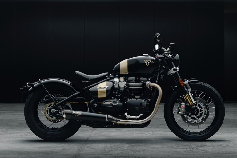 Triumph Bonneville Bobber TFC - Edel abgespeckt