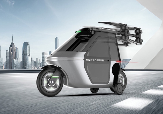 Rictor Skyrider X1 - Der E-Scooter, der auch fliegen kann