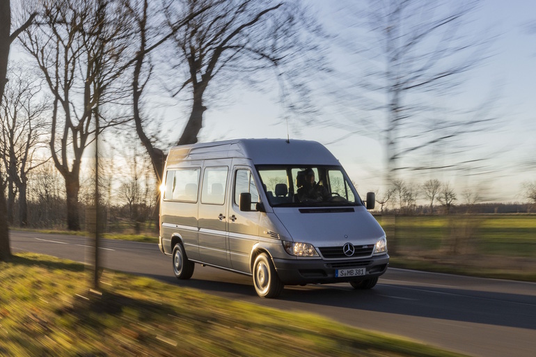 Mercedes-Bestseller feiert 30.Geburtstag - Im Sprinter durch drei Jahrzehnte