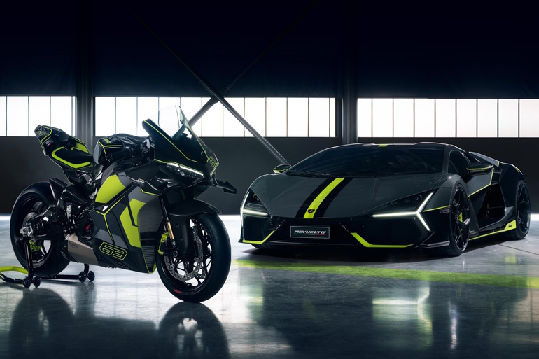 Ducati Panigale V4 Lamborghini - Zwei Ikonen, ein Biest Ducati Panigale V4 Lamborghini - Zwei Ikonen, ein Biest