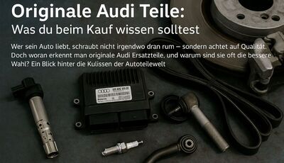 Original Audi Teile: Was du beim Kauf wissen solltest