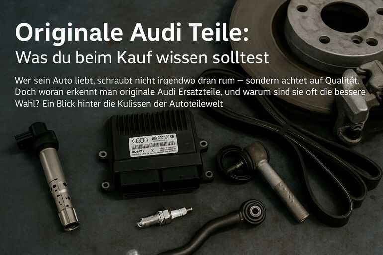 Original Audi Teile: Was du beim Kauf wissen solltest